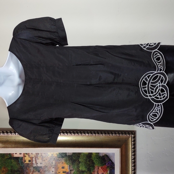 Hippy Indy Embellished Cutwork Top - Picture 4 of 5